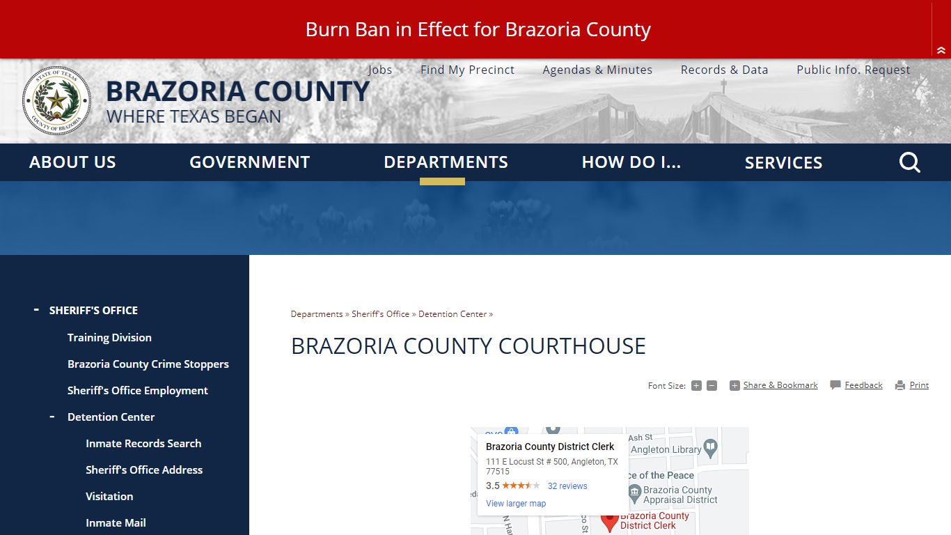 Brazoria County Texas Court Records